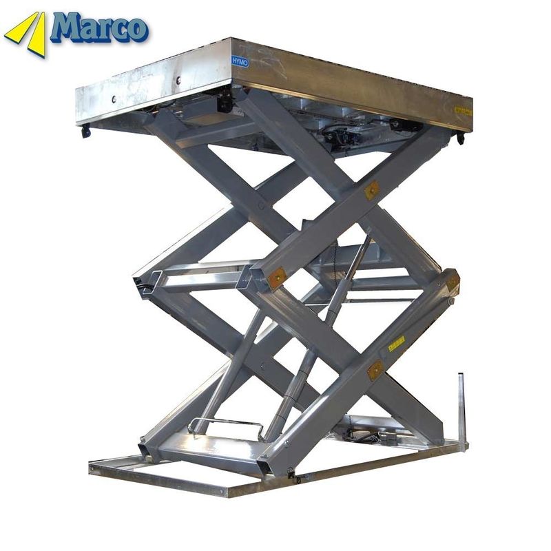 900 mm Nähe Höhe Marco Vertikale Hydraulik Schere Aufzug Arbeitsplattform für stationäre