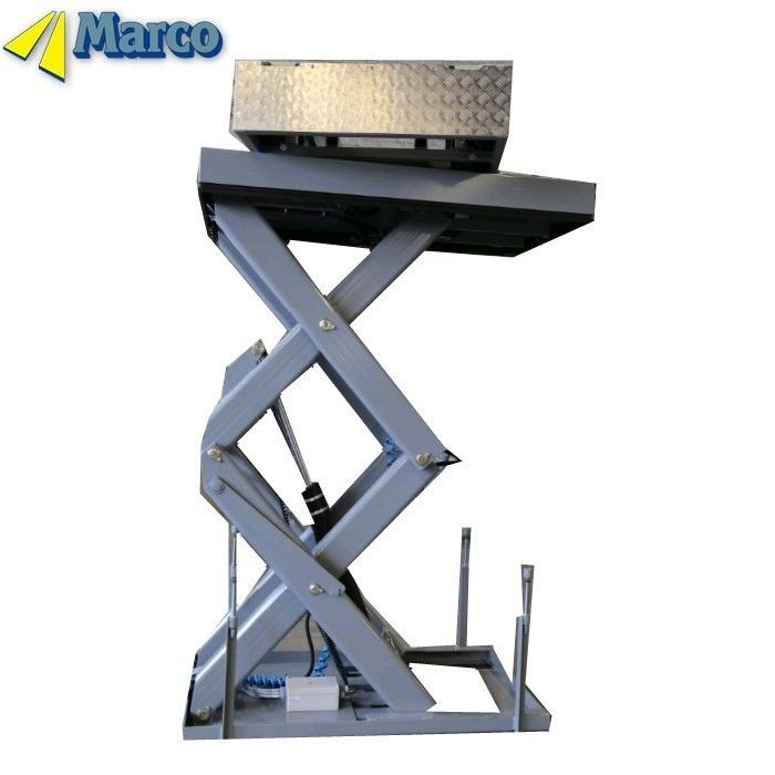 Hydraulisch betriebene Drehscheibe auf Hydraulik-Schere-Tisch für die Malerei
