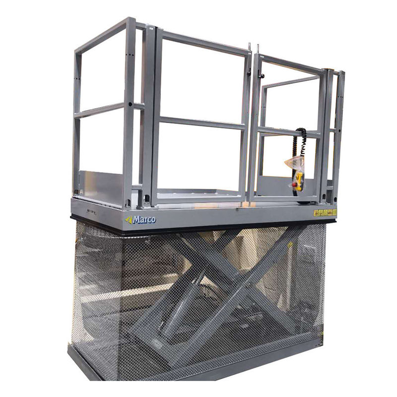 M1-010125-D2 Ce Hydraulischer Mini-Schere-Aufzug mit Handränderlauf